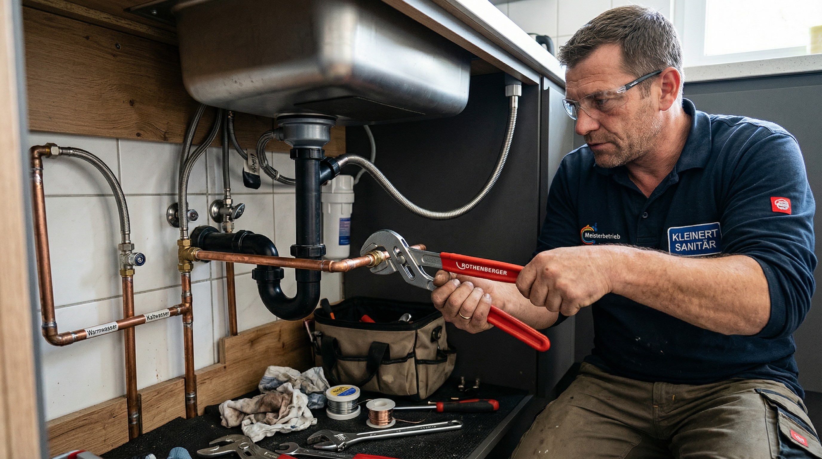 Klempnerei-, Installations- und Rohrleitungsbau Genossenschaft eG – Sanitärinstallateur Hamburg